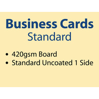 2,000 x Business Cards - 420gsm