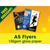 5,000 x A5 Flyers - Free Freight