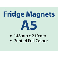 1,000 x A5 Fridge Magnets - 0.6mm