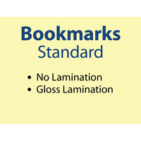 500 x Standard Bookmarks - 310gsm
