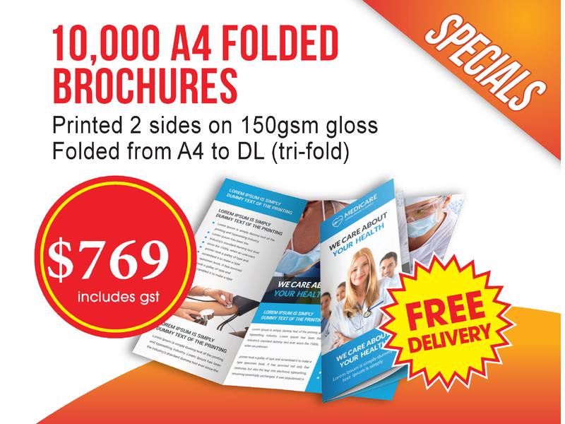 Folded Brochures