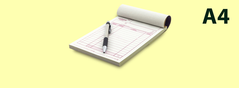 A4 Carbonless Docket Books