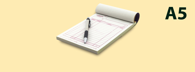 A5 Carbonless Docket Books