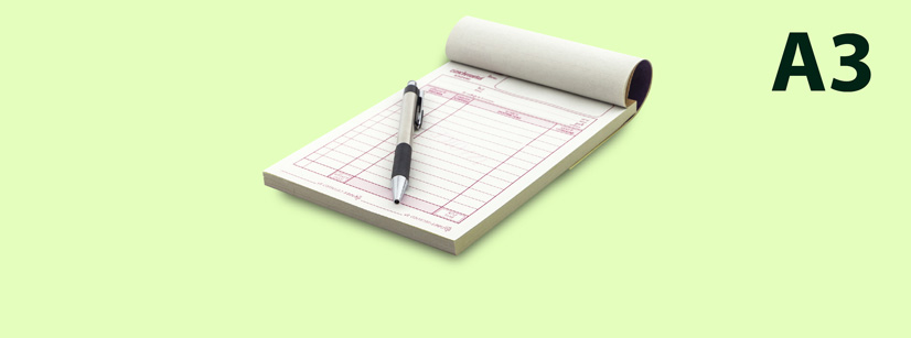 A3 Carbonless Docket Books