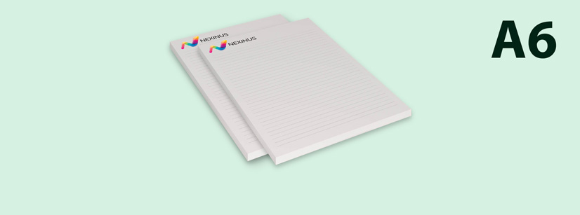 A6 Note Pads